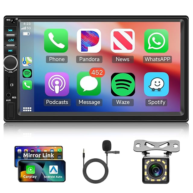 CarPlay & Android Auto ALL IN ONE 4K カープル モニター カー