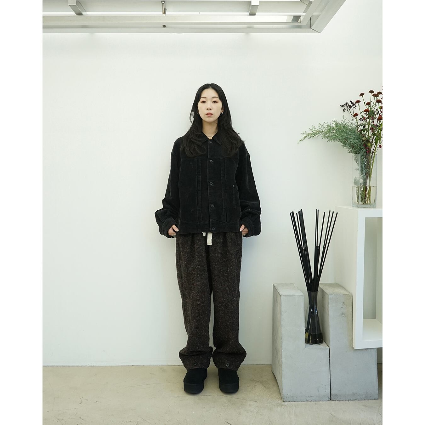 Professor.E ](プロフェッサーイー) 25FW-PE-JKT-08 Aged Corduroy JKT