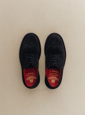 [URBANIC 30] Black Suede Gibson (Full Brogue) 正規品 韓国ブランド 韓国ファッション 韓国代行 アーバニック URBANIC30 日本 店舗