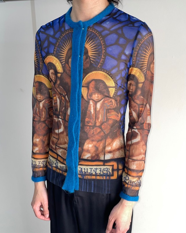 【Jean Paul GAULTIER】power net cardigan/ kyoto store