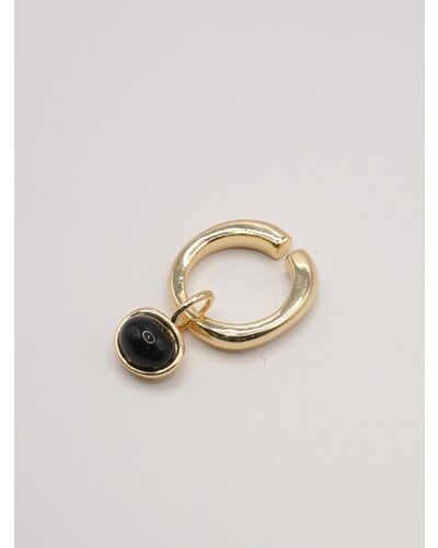 【CHIGNON】[0055-344SH] 2WAYオニキスリング