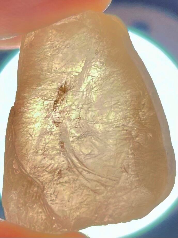 13) 慈悲と愛のエナジー「ピンク・メタモルフォーシス」川流れ原石