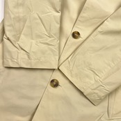 イタリア製 CORNELIANI コルネリアーニ スプリングコート 44/アイボリー 系 メンズ