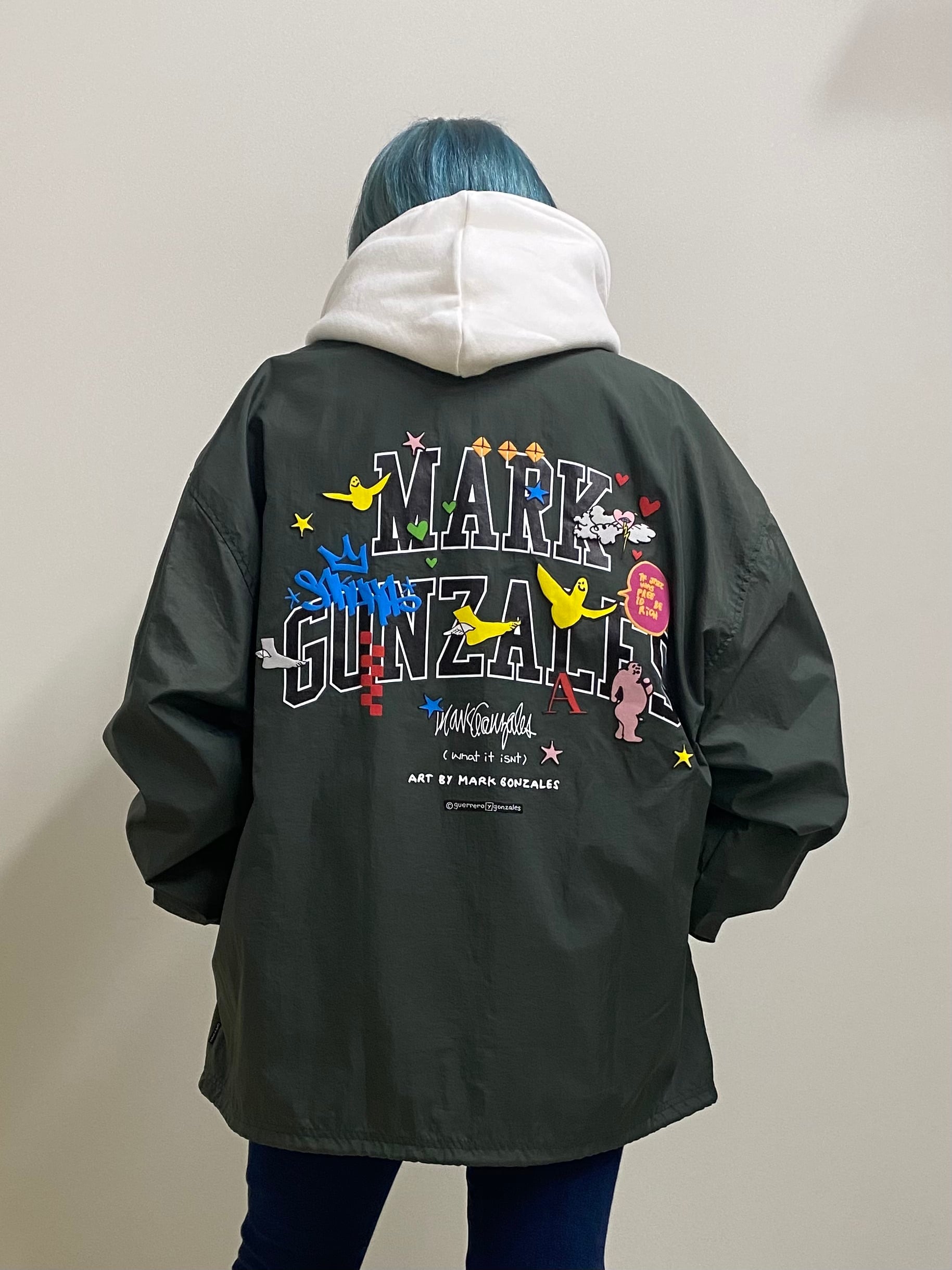 Mark Gonzales  コーチジャケットナイロンジャケット