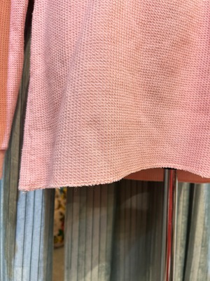 garment dye thermal pink& pink rose