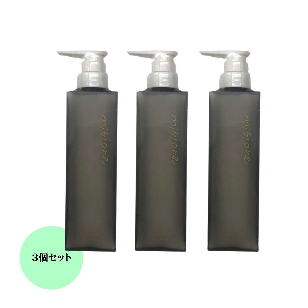 お得3本セット】ミジョーン ヘアシャンプー 380ml×3本｜高密泡アミノ酸