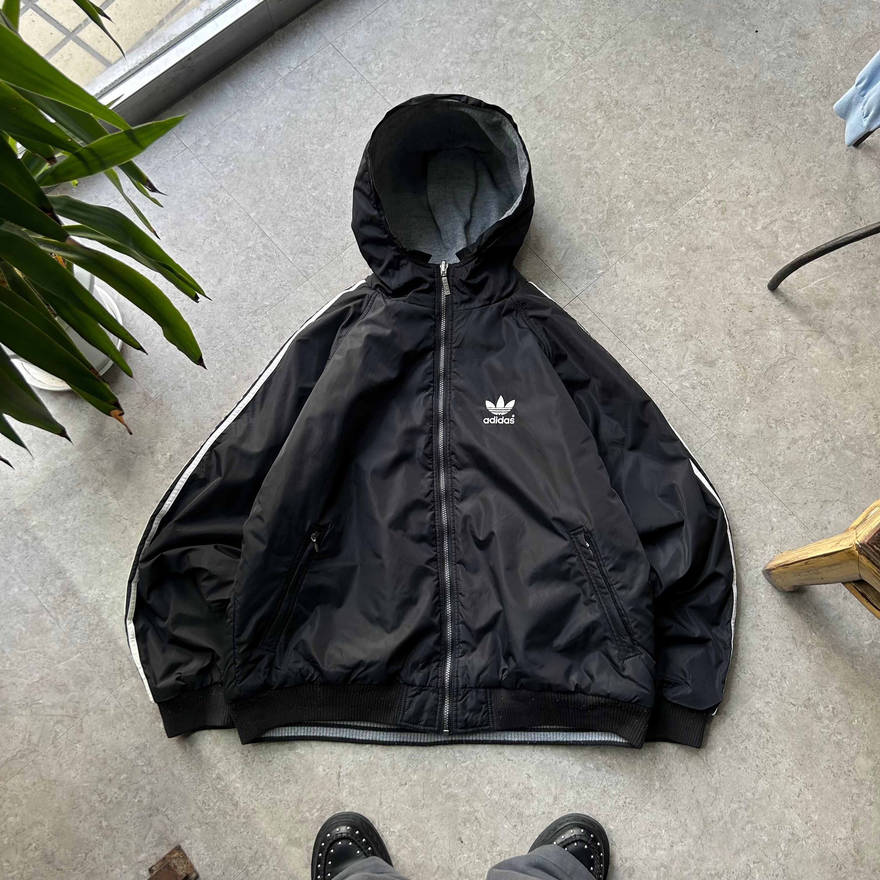 reversible‼︎90s ADIDAS zip up hoodie【仙台店】