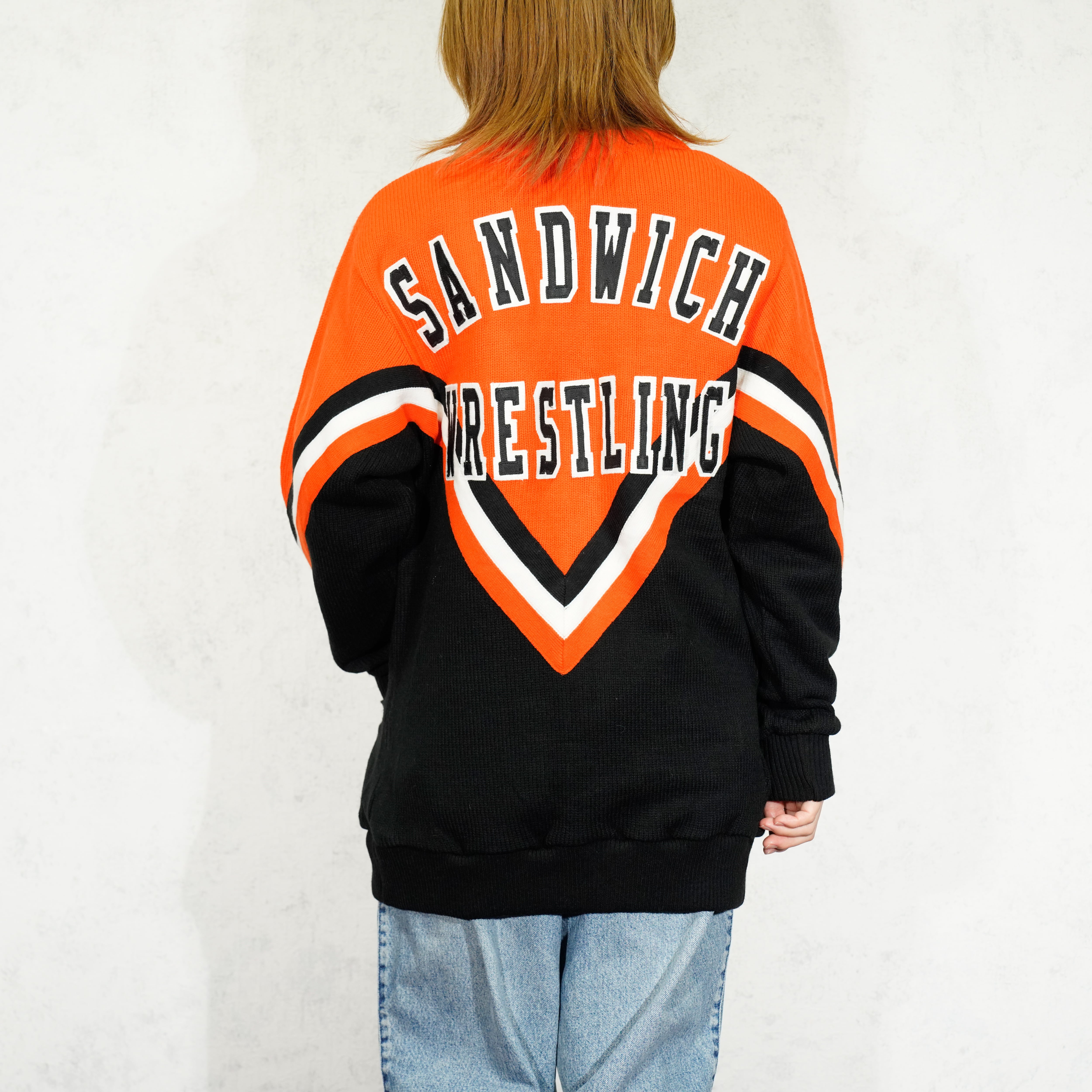 70's USA VINTAGE Bristol SCHOOL KNIT CARDIGAN/70年代アメリカ 70's USA VINTAGE Bristol SCHOOL KNIT CARDIGAN/70年代アメリカ