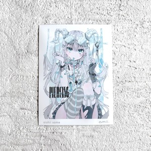 【9/19新作】Corset piercings | illust：おいしいさめ | amii. カードスリーブ