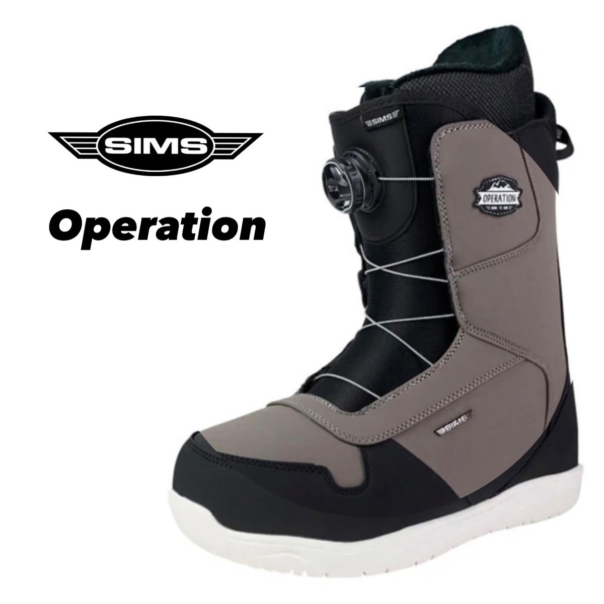 23-24 SIMS SNOWBOARD 『 OPREATION 』 スノーボード ブーツ シムス 