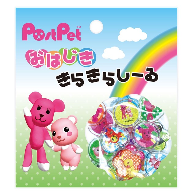 PostPet　MIX　おはじききらきらしーる　X06