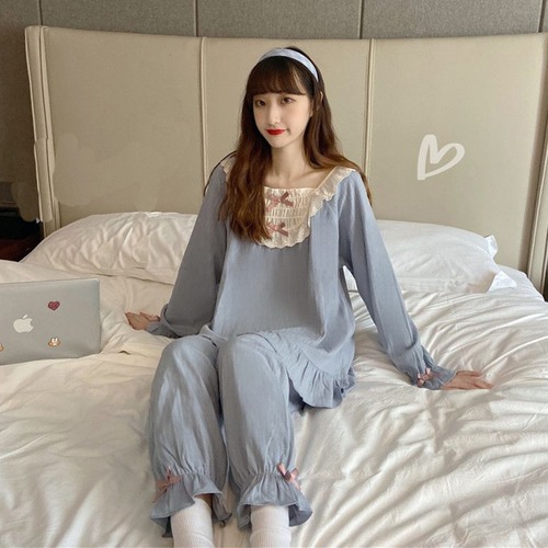 ✞ レース♡長袖スリーブカジュアル ロング スウィート スクウェア ステッチ ✞ゴスロリ SM ミリ 甘ロリ クラロリ 和ロリ エレガント 黒ロリ 姫ロリ 華ロリ BB-BB16805729522