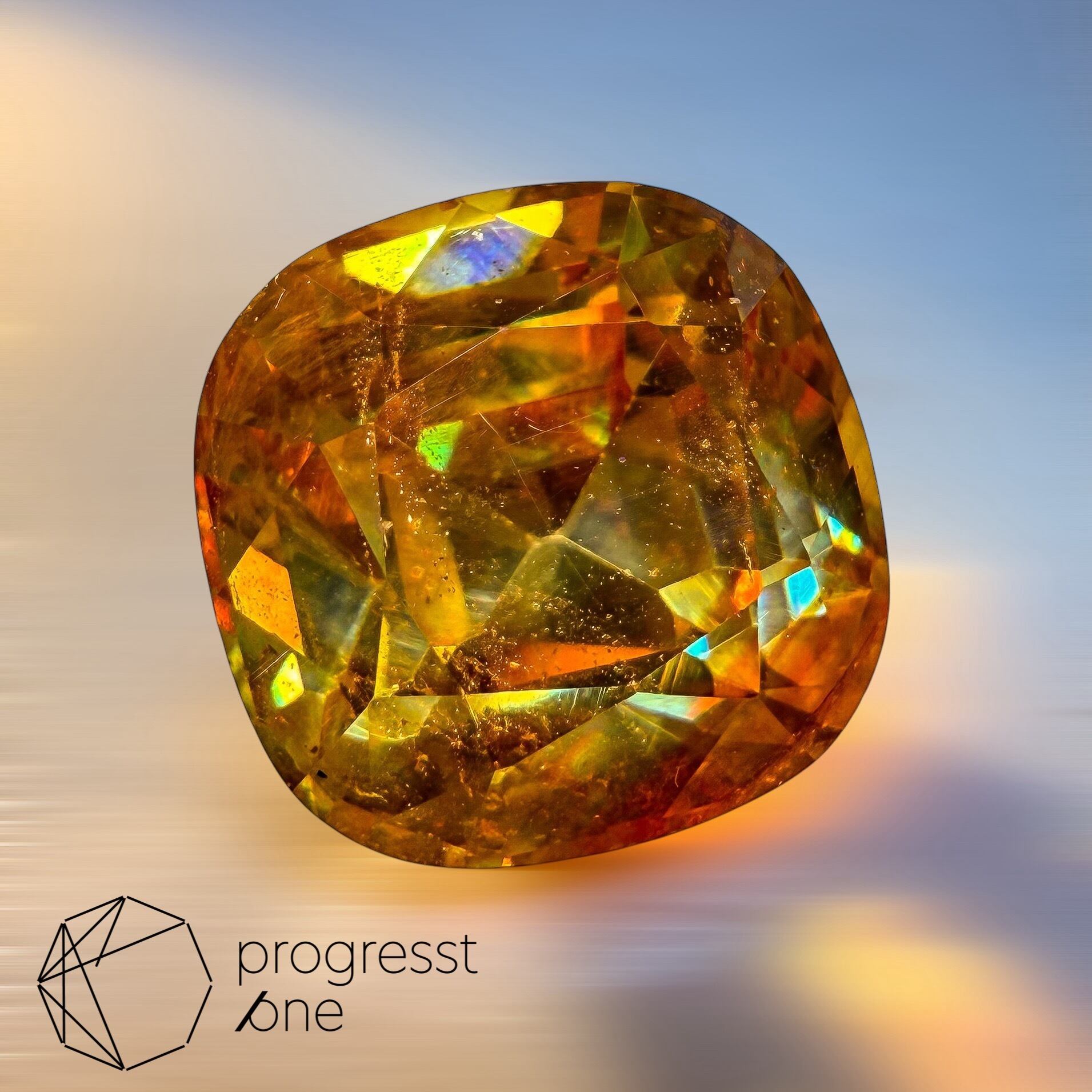 バイカラースファレライト4.89ct | progresstone