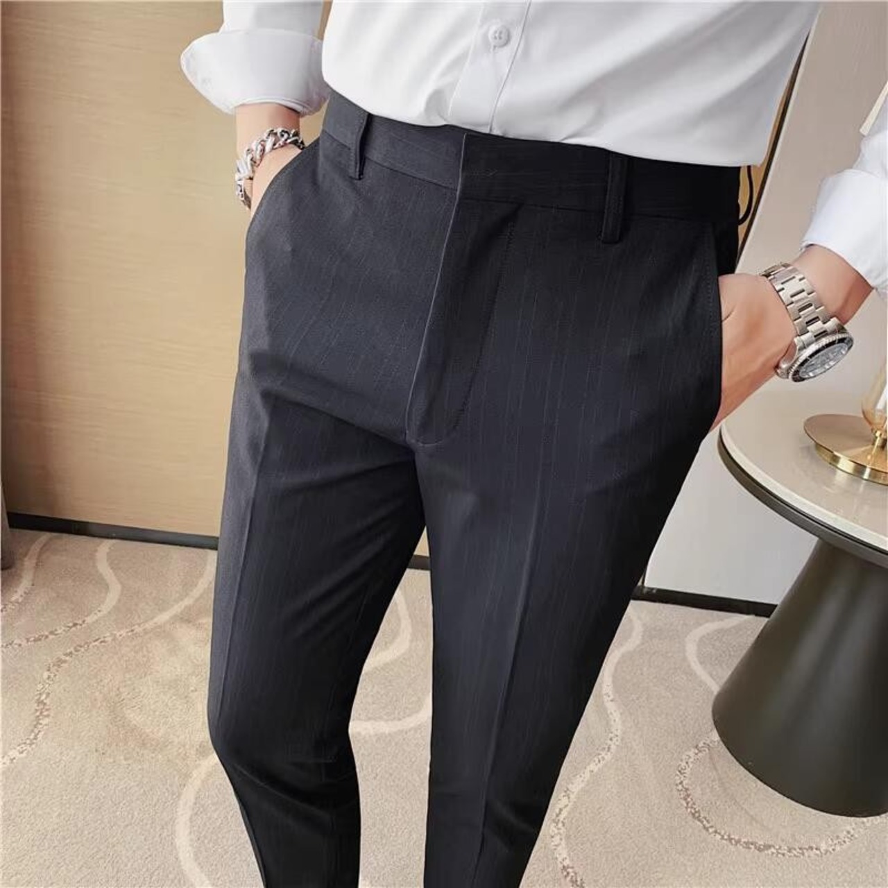 slim fit pants 00148