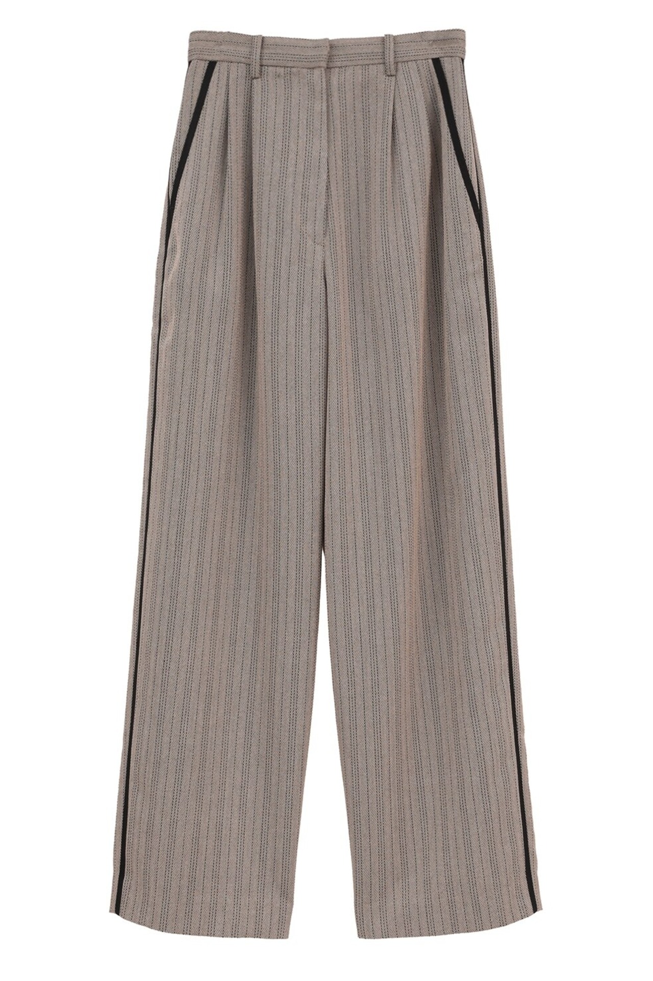 CLANE HERRINGBONE LINE PANTS