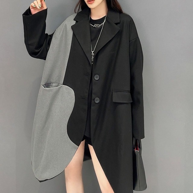 Heminolitic coat【2color】 C0110