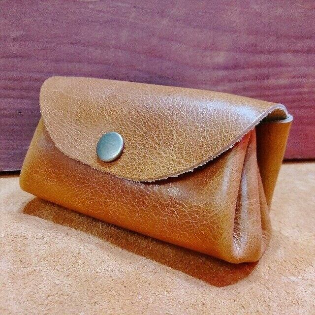 切れてる型紙】アコーディオンポーチ | and leather 【初心者～中級者