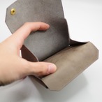 シンプル財布　グレー
