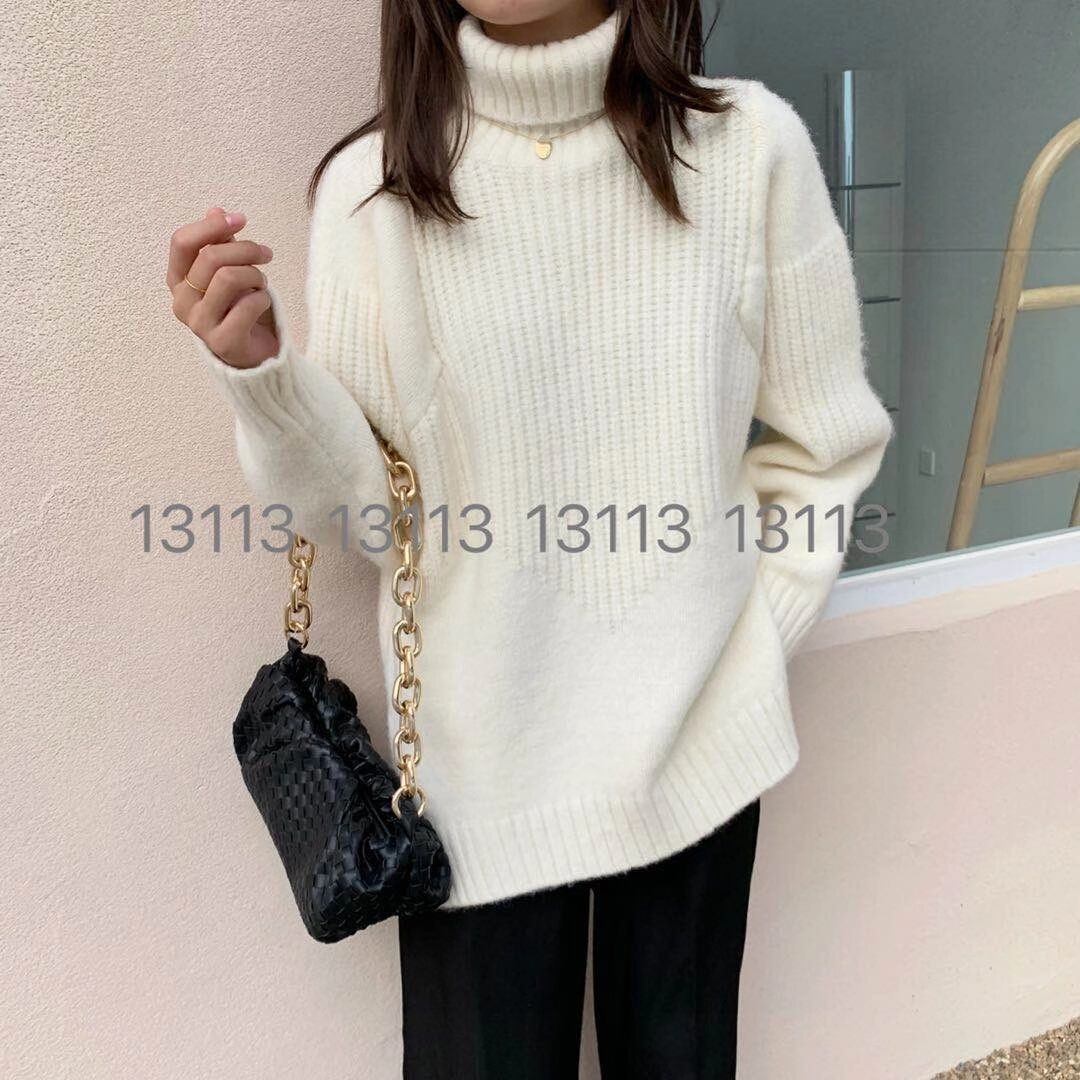 カラーニット　AJ33167-30083