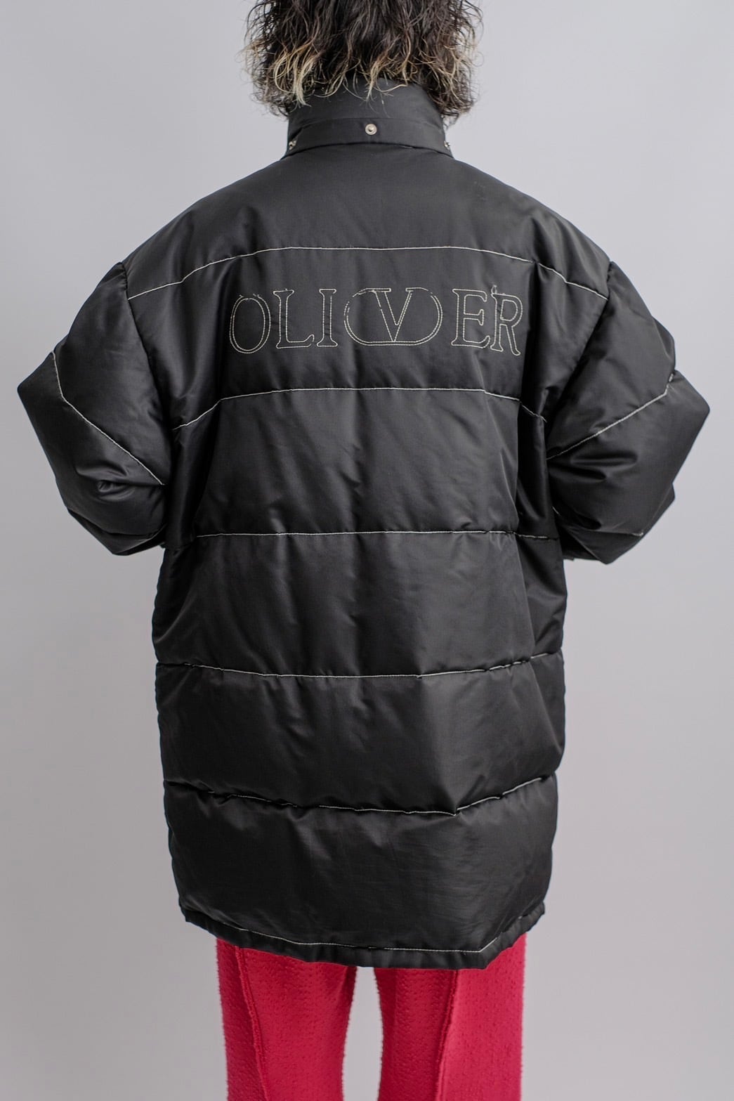 1990s OLIVER By VALENTINO down jacket | puzzle