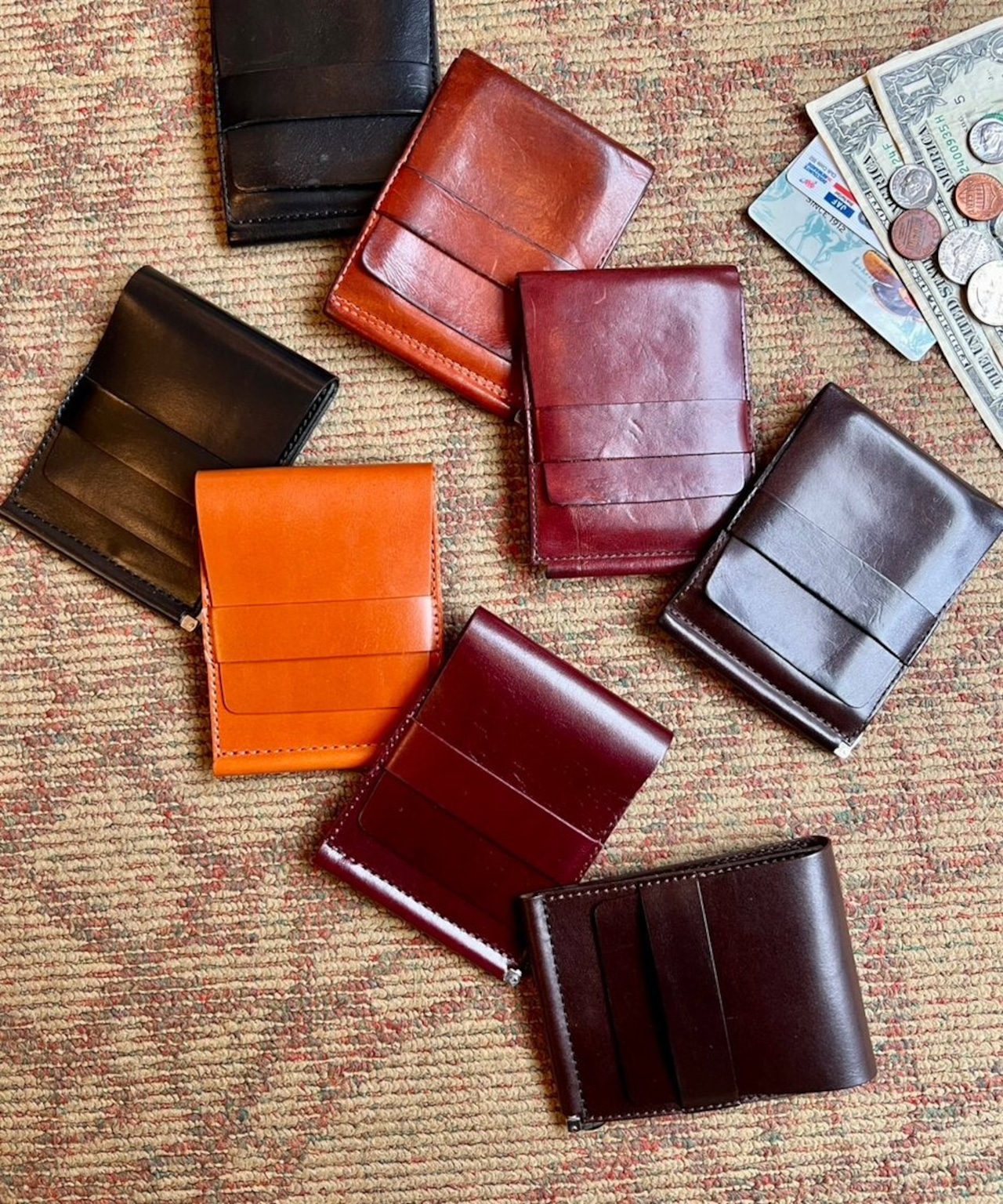 RELAXFIT Benjamin マネークリップウォレット 4色展開