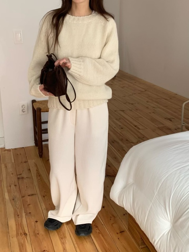 (予約) fl lanel / Harley mohair knit 3color