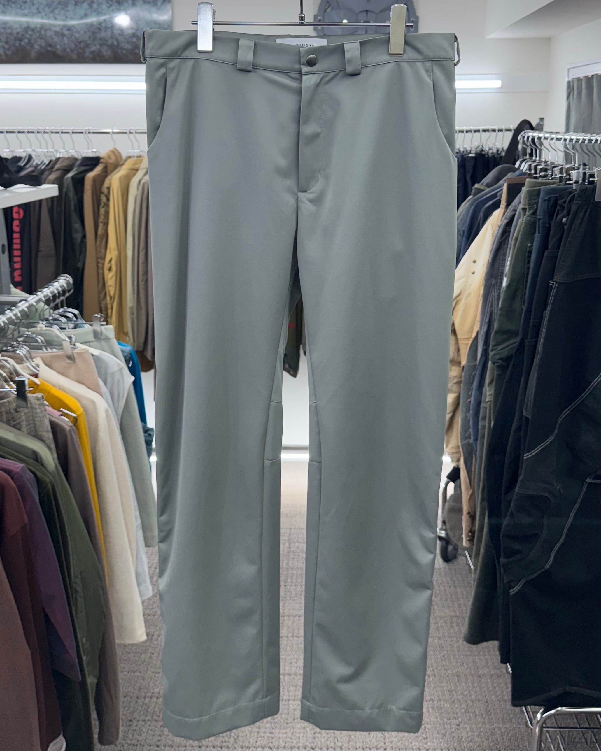 AW2018 KIKO KOSTADINOV GAETAN CONTRAST STRAP TROUSERS | ZSC