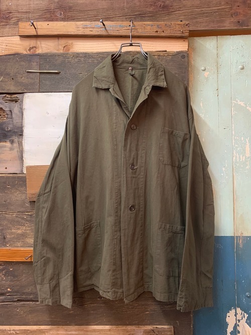 50's DUTCH ARMY COTTON SHIRT JACKET