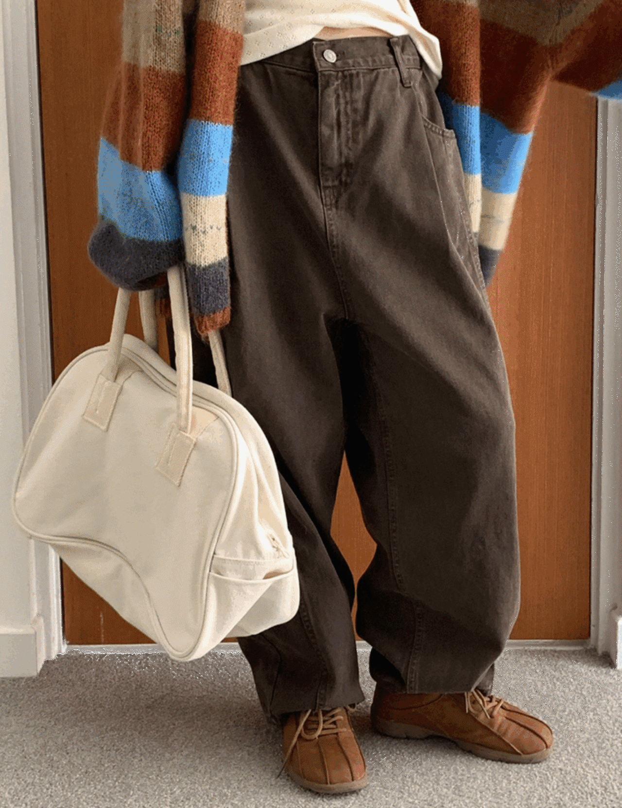 【新作5％OFF・3日間】Pigment Denim Baggy Pants_3colors