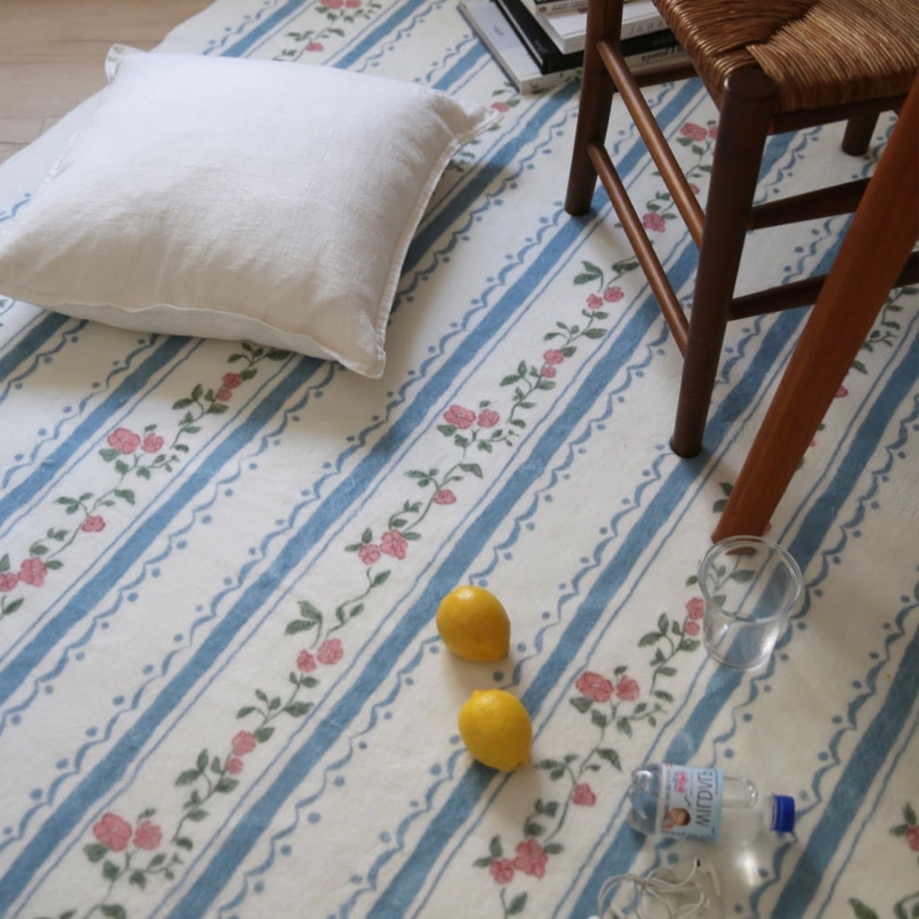 velnia floral rug 4size / ヴェルニア フローラル ラグ カーペット
