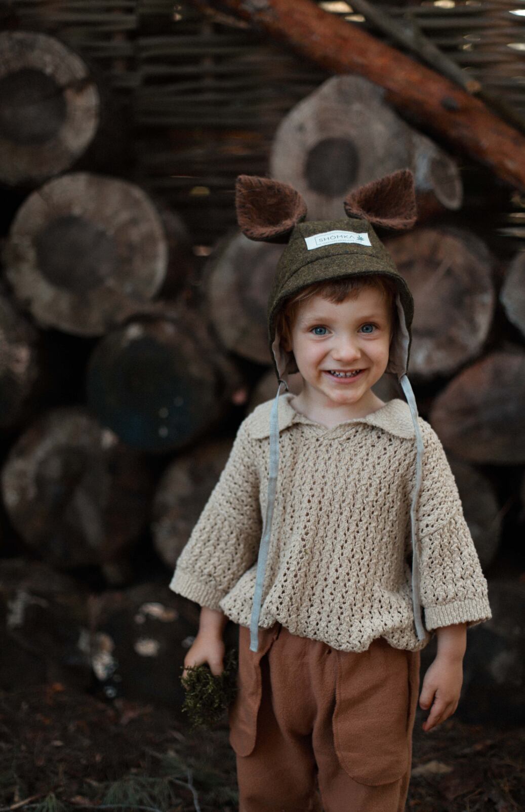 SHOMKA 即納】wool squirrel bonnet♡ | Moon port
