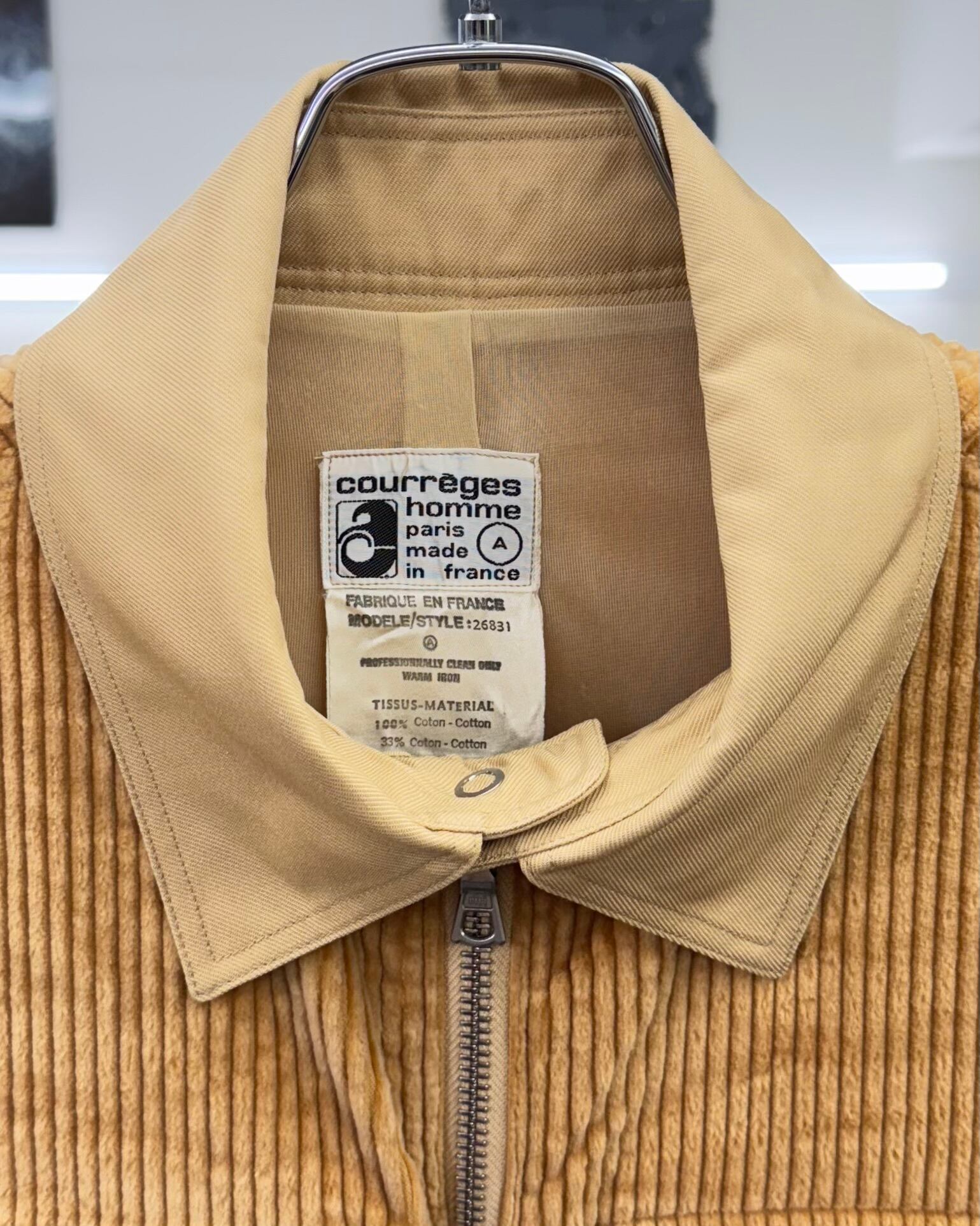 1970s COURREGES HOMME ZIPUP JACKET | ZSC