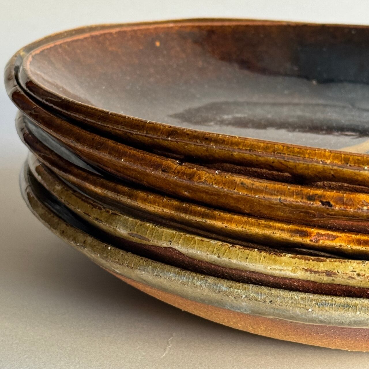 齊藤十郎】スリップウェア 8寸皿 B | kiguu