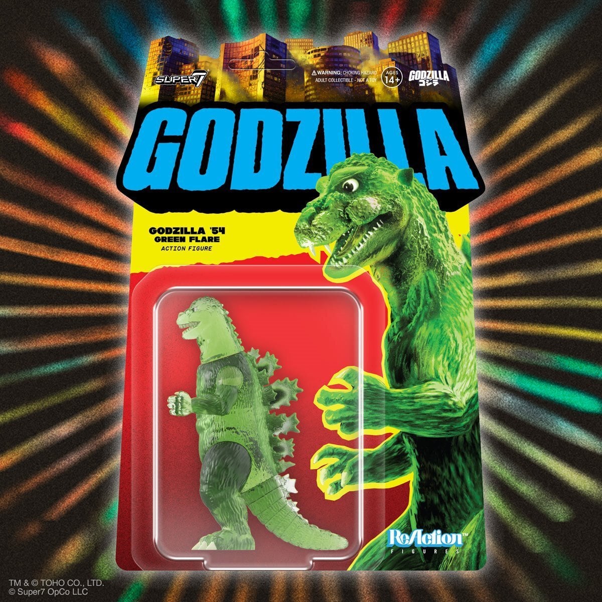 スーパー7 リ・アクション 東宝ゴジラ怪獣 ゴジラ(セミクリア スーパー7 リ・アクション 東宝ゴジラ怪獣 ゴジラ(セミクリア