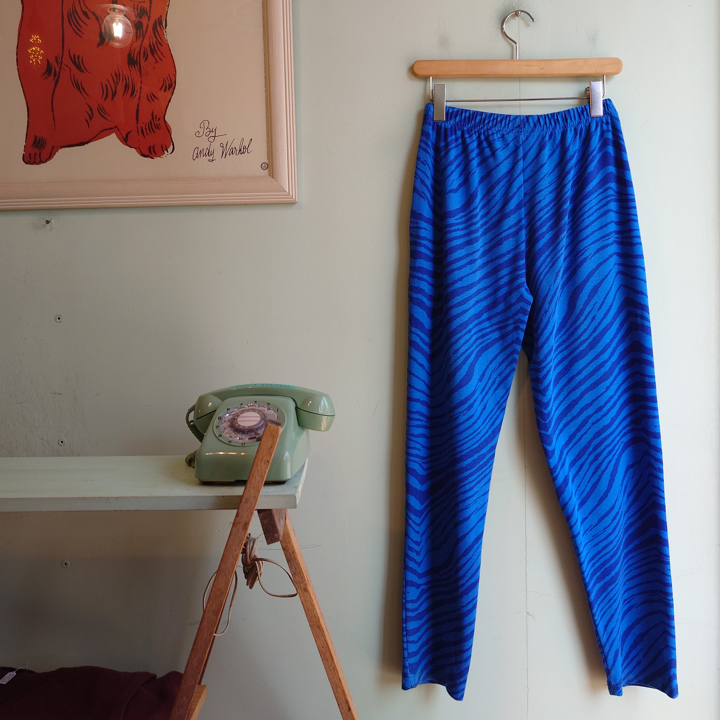 Zubaz ズバズ 80-90s vintage Detroit Lions 総柄イージーパンツ