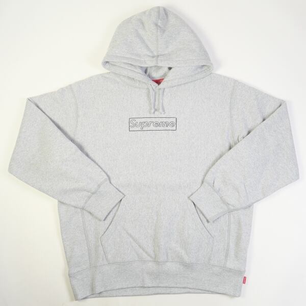 Size【L】 SUPREME シュプリーム 21SS KAWS Chalk Logo Hooded ...