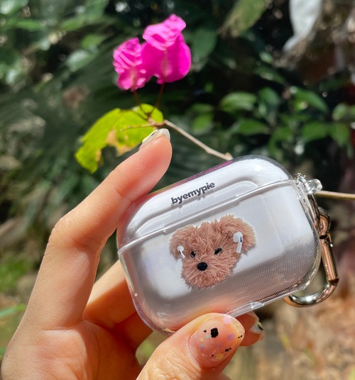 《 byemypie 》AirPods ケース　( LULLU puppy )