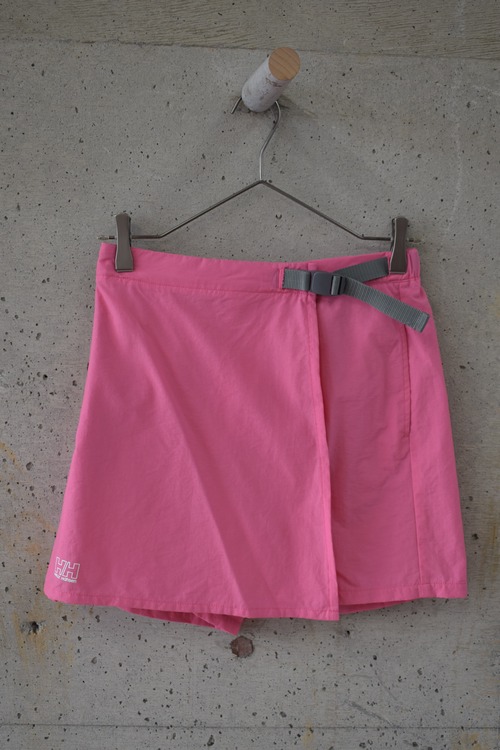 Pink mini skirt-culottes
