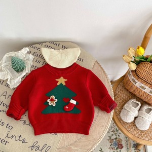 【BABY】クリスマスレッドセーター