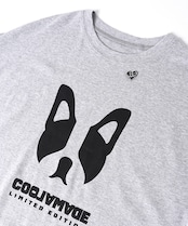 DOGGYプリントレースヘムドレス (GRAY) CQ-46088