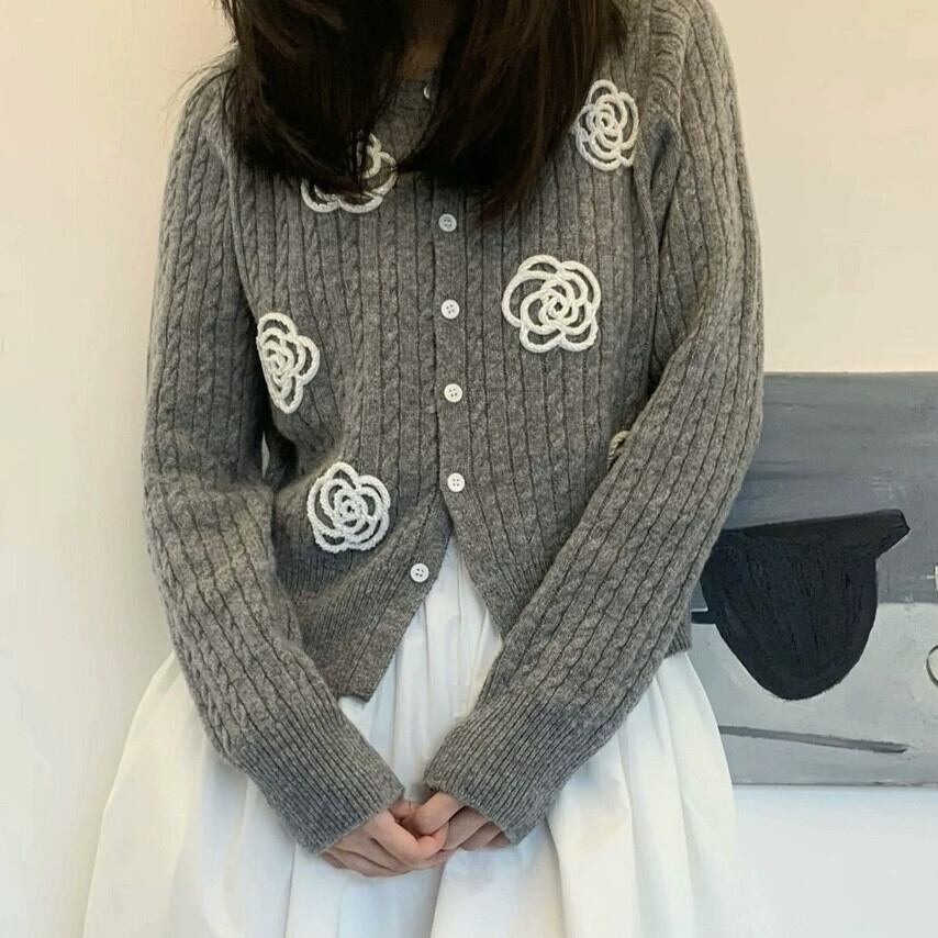 【outer】ニットカーデ M28860