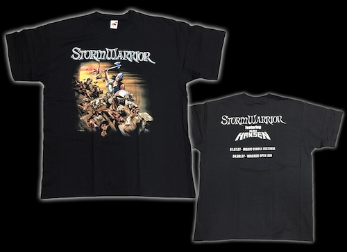 STORMWARRIOR "Feat Kai Hansen"正規品コラボTシャツB