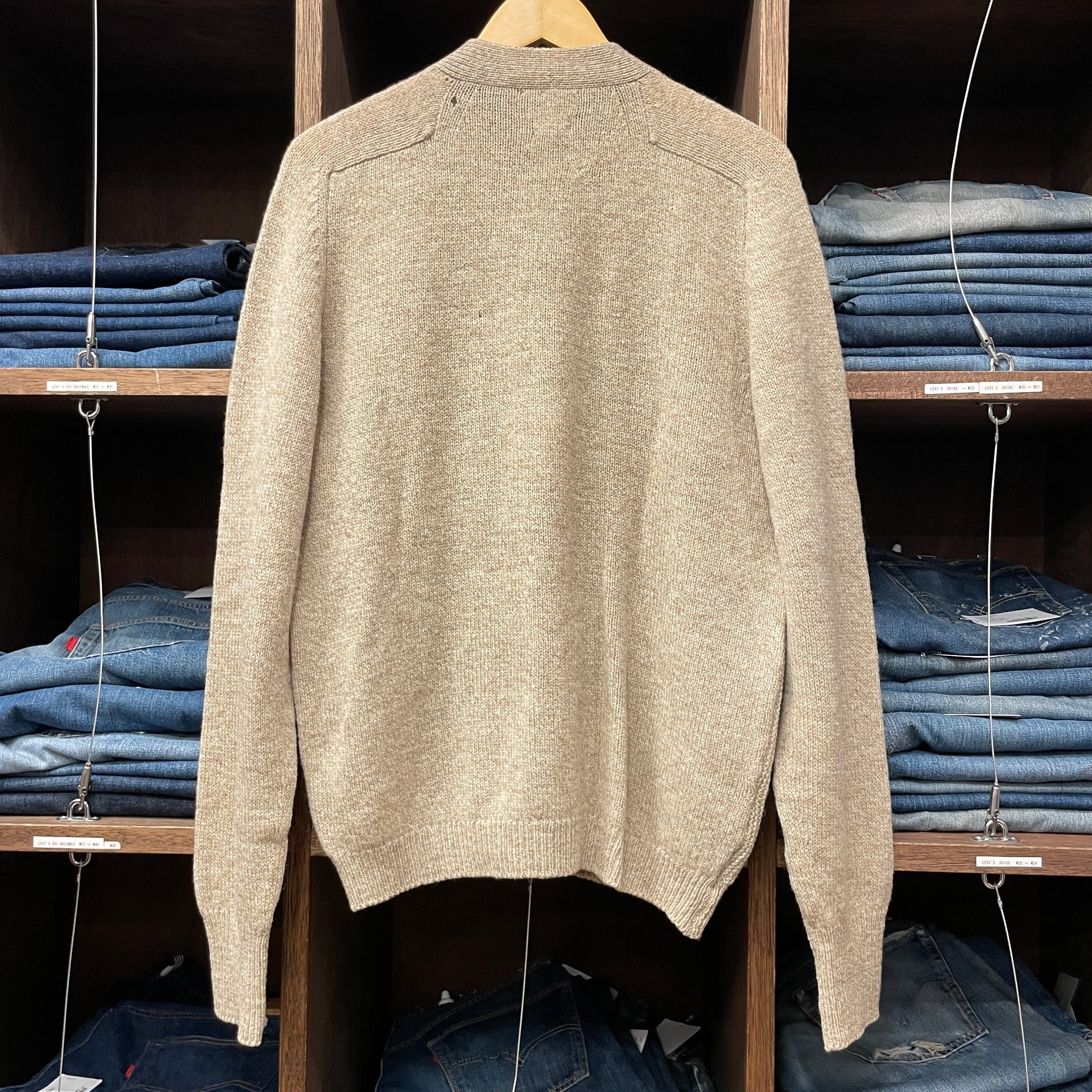 ①1960'S ALAN PAINE SHETLAND WOOL CARDIGAN | safarionline