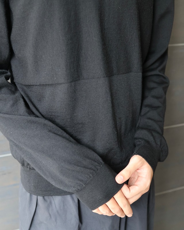 【JIL SANDER】switching design knit