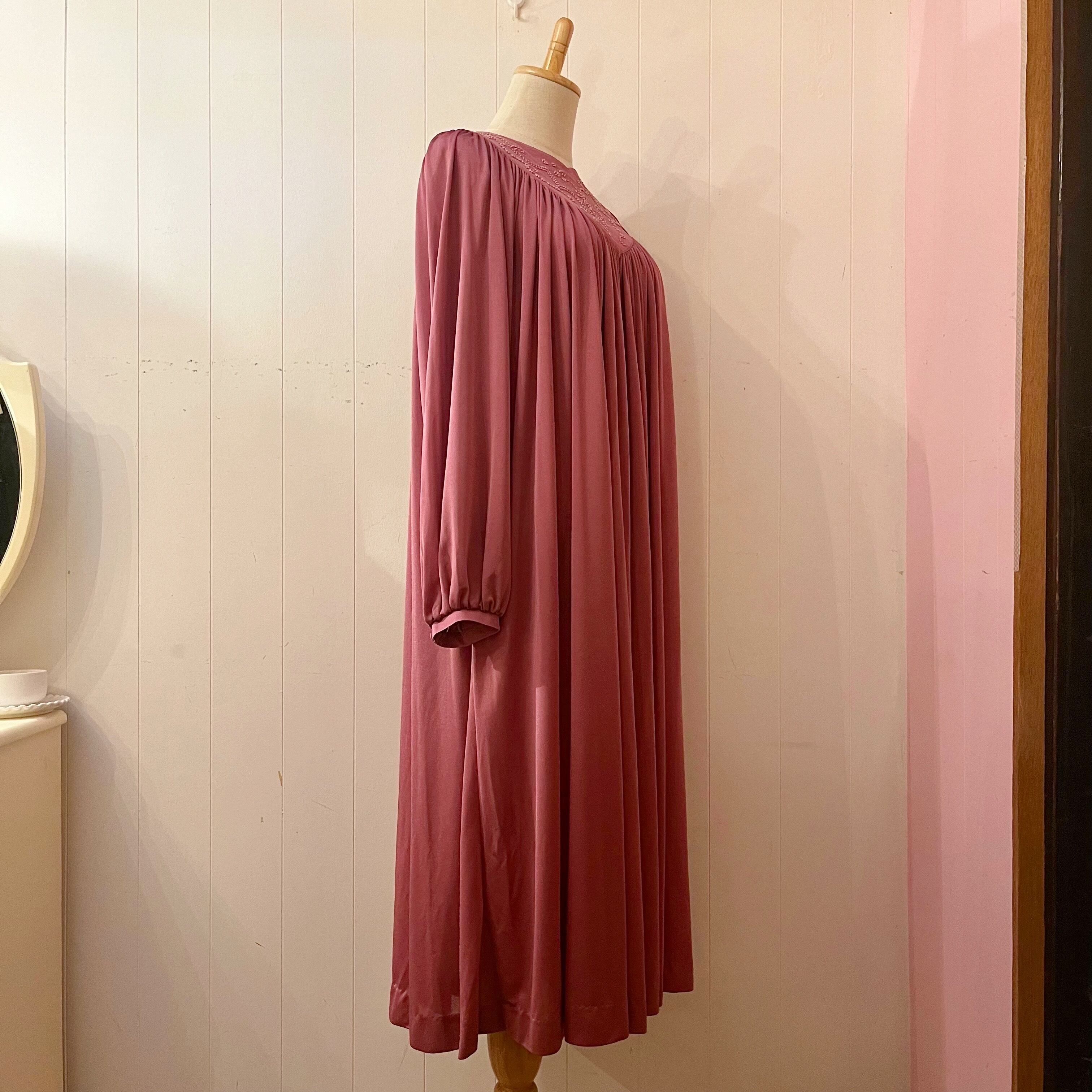 flower ribbon beads gather one-piece