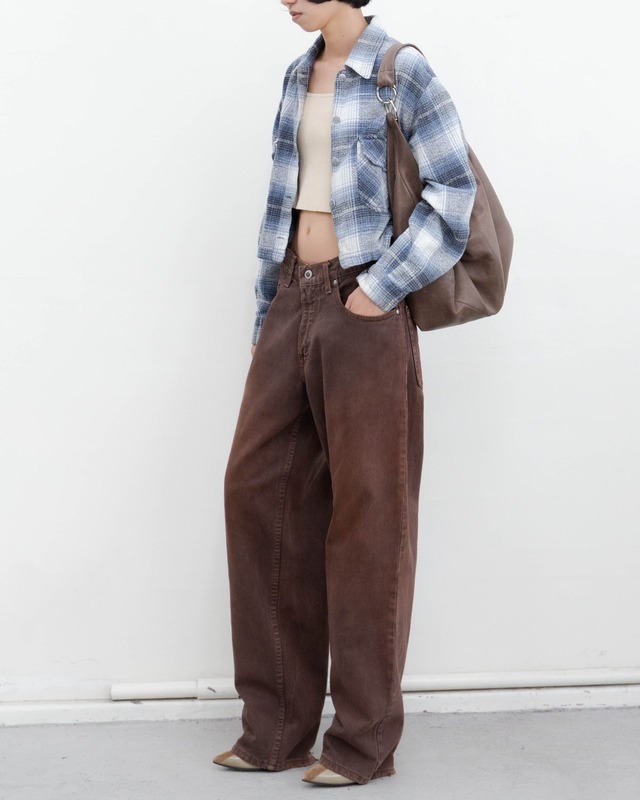 1990s Levi's SilverTab - "BAGGY" pleated color jeans