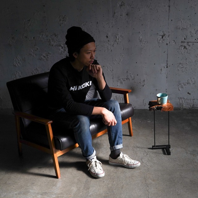 小さなソファーサイドコーヒーテーブル  山桜①