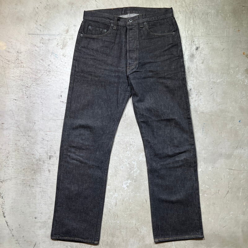 80's Levi's リーバイス 501-0658 ブラックデニム 先染め ミント ...