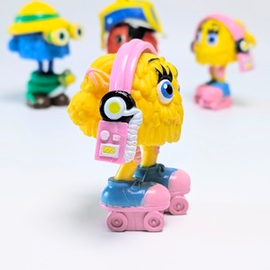 ☆VINTAGE 1989☆【 McDonald's / マクドナルド 】1989 McDonald's Happy Meal Toy "Funny Fry Friends" 『 Rollin' Rocker(ローラースケート) 』Happy Meal Toy / ミールトイ / フライキッズ / フライガイ / フライガール 〚アメリカン雑貨 アメトイ〛
