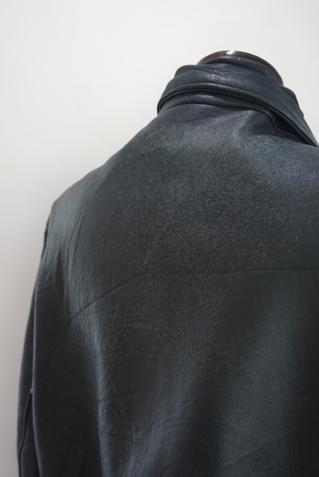 french leather pilot jacket